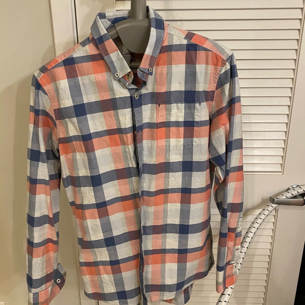 7 Diamonds Button Down - mens small